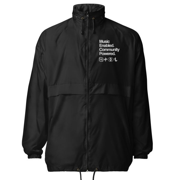 Music Enabled Community Powered - Windbreaker
