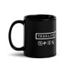 LA To The World - Black Glossy Mug
