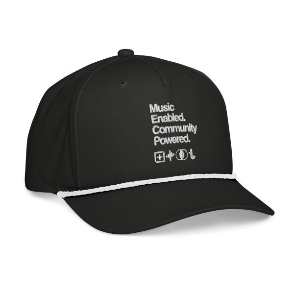 Music Enabled Community Powered - Golf Snapback - Image 6
