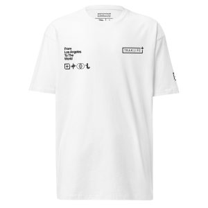 Music Enabled Community Powered - Premium Tee (White) (Slim Fit)