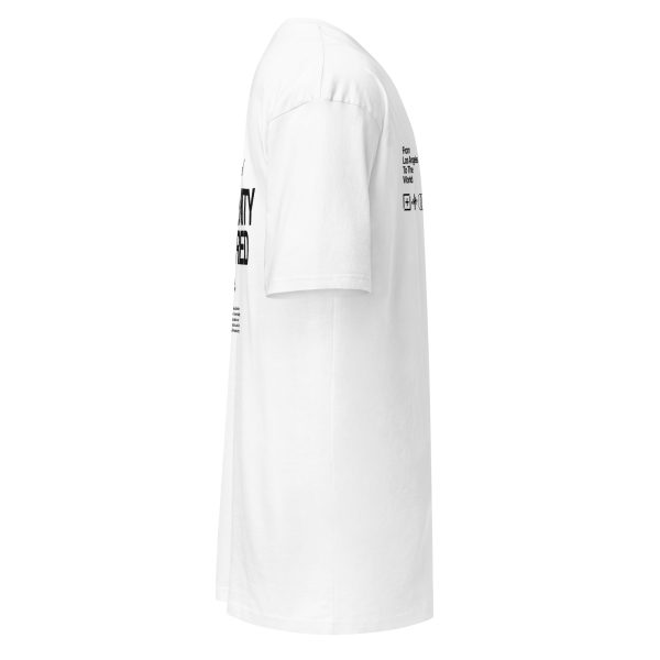 Music Enabled Community Powered - Premium Tee (White) (Slim Fit) - Image 4
