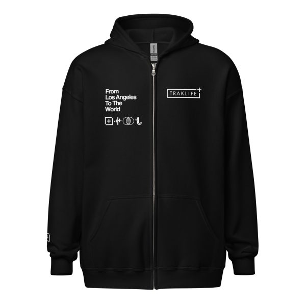 Music Enabled Community Powered (DTG) - Unisex heavy blend zip hoodie