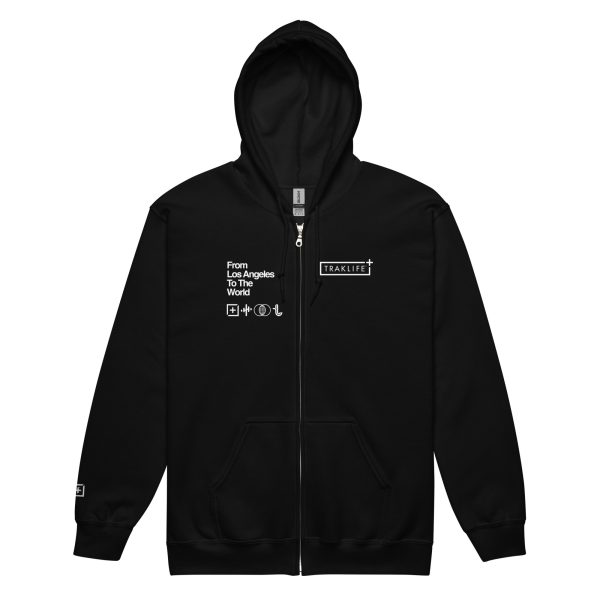 Music Enabled Community Powered (DTG) - Unisex heavy blend zip hoodie - Image 2