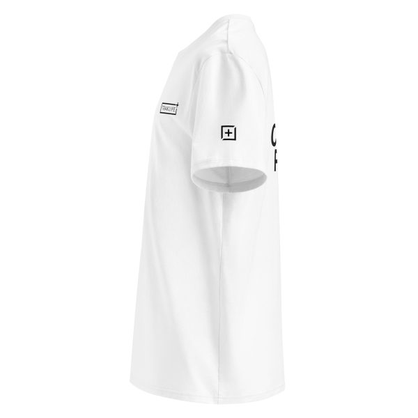 Music Enabled Community Powered - Premium Tee (White) (Regular Fit) - Image 5