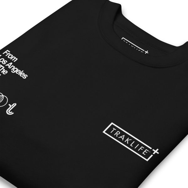 Music Enabled Community Powered - Premium Crewneck - Image 4