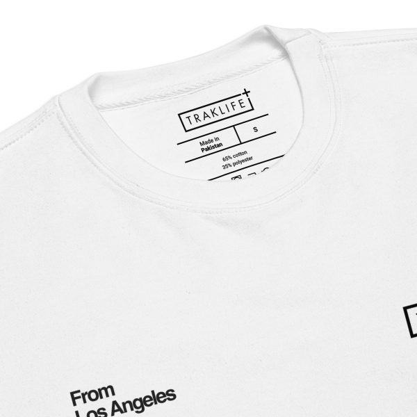Music Enabled Community Powered - Premium Crewneck (White) - Image 4