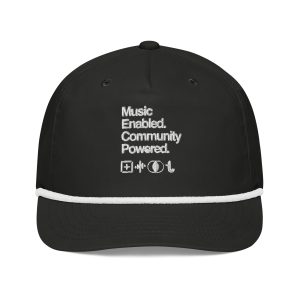 Music Enabled Community Powered – Golf Snapback V2